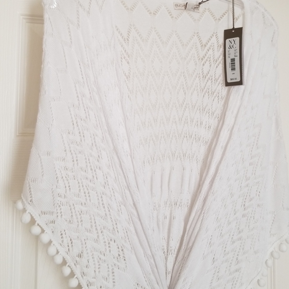 Crocheted cover up